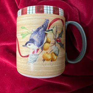 Lenox Mug. ‘Winter Greetings Everyday’ NutHatch